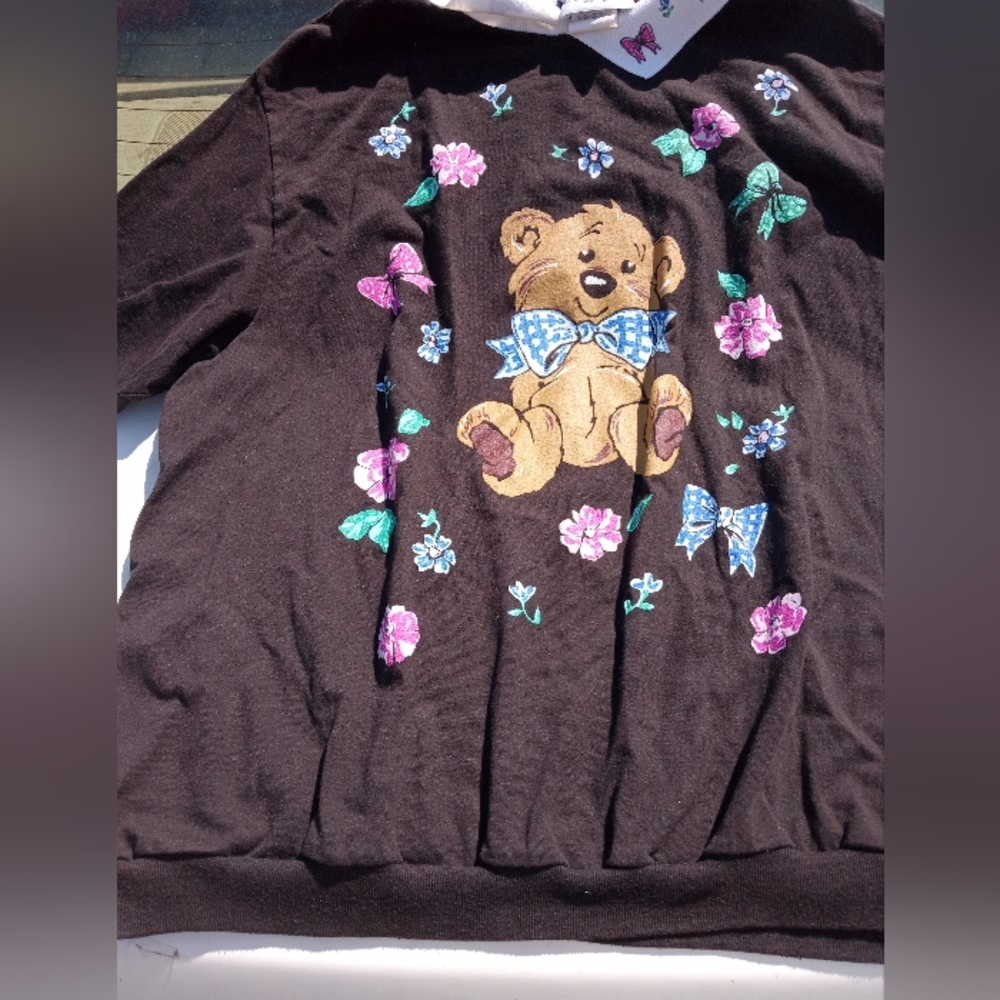 Vintage Joan Stuart 1X Teddy Bear shirt